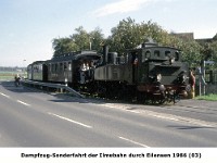m32 - Dampfzug-Sonderfahrt der Ilmebahn durch Eilensen 1986 (03)